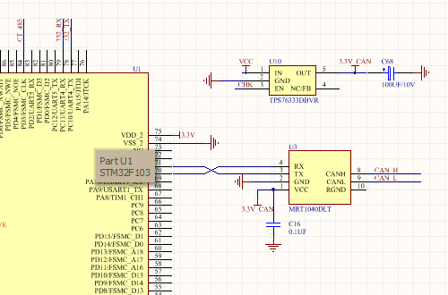 MRT1040DLT 在STM32系统中的应用参考